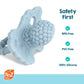 RaZbaby 2-Pack Silicone Berrybumps Baby Teething Toys - BPA Free, Hands Free Design, Teething Relief