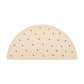 Mushie Silicone Placemat For Kids | Bpa-Free Non-Slip Design (Black Daisy)
