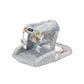 Bright Starts Learn-to-Sit 2-Position Floor Seat (Heather Gray) - Sit Baby Up in This Adjustable Baby Activity Seat Appropriate 