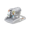 Bright Starts Learn-to-Sit 2-Position Floor Seat (Heather Gray) - Sit Baby Up in This Adjustable Baby Activity Seat Appropriate 