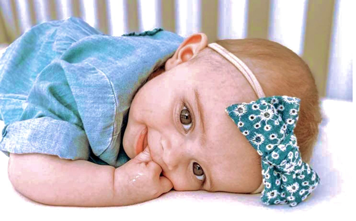 Diapersquad'S Baby Girl Bow Headbands Newborn Infant Toddler 20-Pack Hairbands And Bows Child Hair Accessories