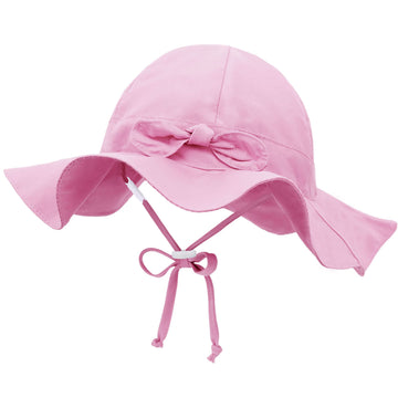Simplikids Upf 50+ Uv Sun Protection Wide Brim Baby Sun Hat,Pink 3,12-24 Months
