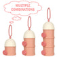 Accmor Formula Dispenser On The Go, 3 Layers Stackable Formula Container To Go, Non-Spill Portable Milk Powder Baby & Kids Snack