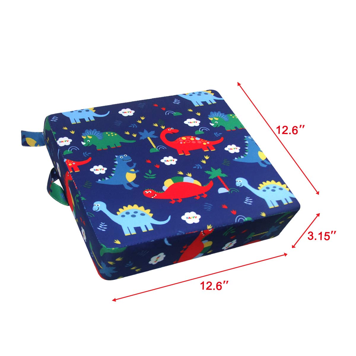 Sunmall Dining Chair Heightening Cushion Portable Dismountable Adjustable Highchair Booster for Baby Toddler Kids Infant Washabl