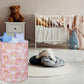 Tibaolover Rainbow Pink Baby Laundry Basket Baby Hamper Kids Hamper Basket Toy Storage Bin For Boys Room Decor Baby Nursery Hamp