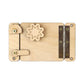 ATORSE Kids Busy Board DIY Accessories Wooden Sensory Toys for Children Travel Boys Door|Baby | Toys for Baby | Developmental Ba