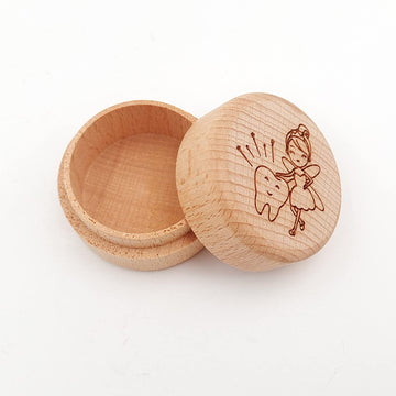 Tooth Fairy Box For Boys And Girls, Wooden Baby Teeth Fairy Holder Tooth Storage And Saver Box For Kids Lost Teeth,Saver Organiz