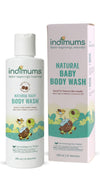 Indimums Reetha-Based Natural Baby Body Wash - Promotes Skin Health, Gentle, No Tear, Ph Balanced & Hypoallergenic Formula, Suit