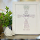 Precious Goddaughter Keepsake Frame - Gift For Goddaughter From Godparent For Baptism Or Christening