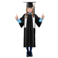 Foaincore 2025 Year Preschool And Kindergarten Graduation Gown Cap Tassel Set With 2025/2025 Charm Printed Stole Grad Gift(Black