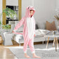 Joyxiam Kids Animal Pig Onesie One Piece Pajamas Halloween Christmas Cosplay Costume Cartoon Pjs (5T