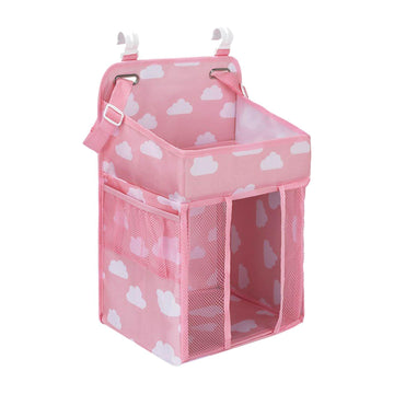 ILSMYSUTRA Detachable Storage Hanging Bag Hanging for Diaper Organization Bed Storage|Nursery Bedding|Nursery Bedding Sets