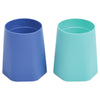 Tiny Twinkle Training Cup 2 Pack - Silicone Cups For Independent Drinking For Baby And Toddler, Baby Led Weaning Supplies Soft O