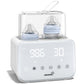 Baby Bottle Warmer, Grownsy 10-in-1 Fast Bottle Warmer Accurate Temp Control, with LCD Display, Timer, Defrost, Sterili-zing, Ke