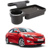 Oshotto (FT04) Foldable Car Auto Headrest Rear Back Seat Table Drink Food Cup Tray Holder Compatible with Hyundai Verna Fludic 