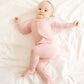 Vaenait Baby Toddler Boys Girls Solid Footie Pajama Cozy Modal Milkpink 0-3M