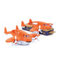 Green Toys Fire Plane - Pretend Play, Motor Skills, Kids Bath Toy Vehicle. No BPA, phthalates, PVC. Dishwasher Safe, Recycled Pl