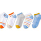 Syga 5 Pairs Baby Girl & Baby Boy Socks, Toddlers Infant Cotton Stretch Crew Socks With Cloud Design, Suitable For 9 Months To 2
