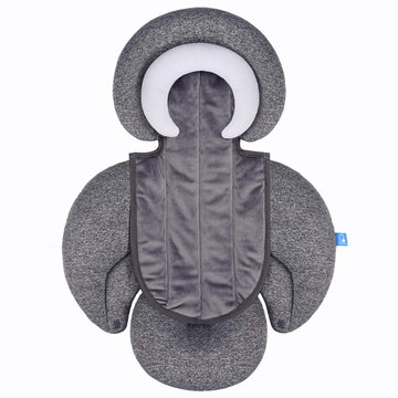 Coolbebe New 2-In-1 Head & Body Supports For Baby Newborn Infants - Extra Soft Stroller Cushion Pads Car Seat Insert, Prefect Fo