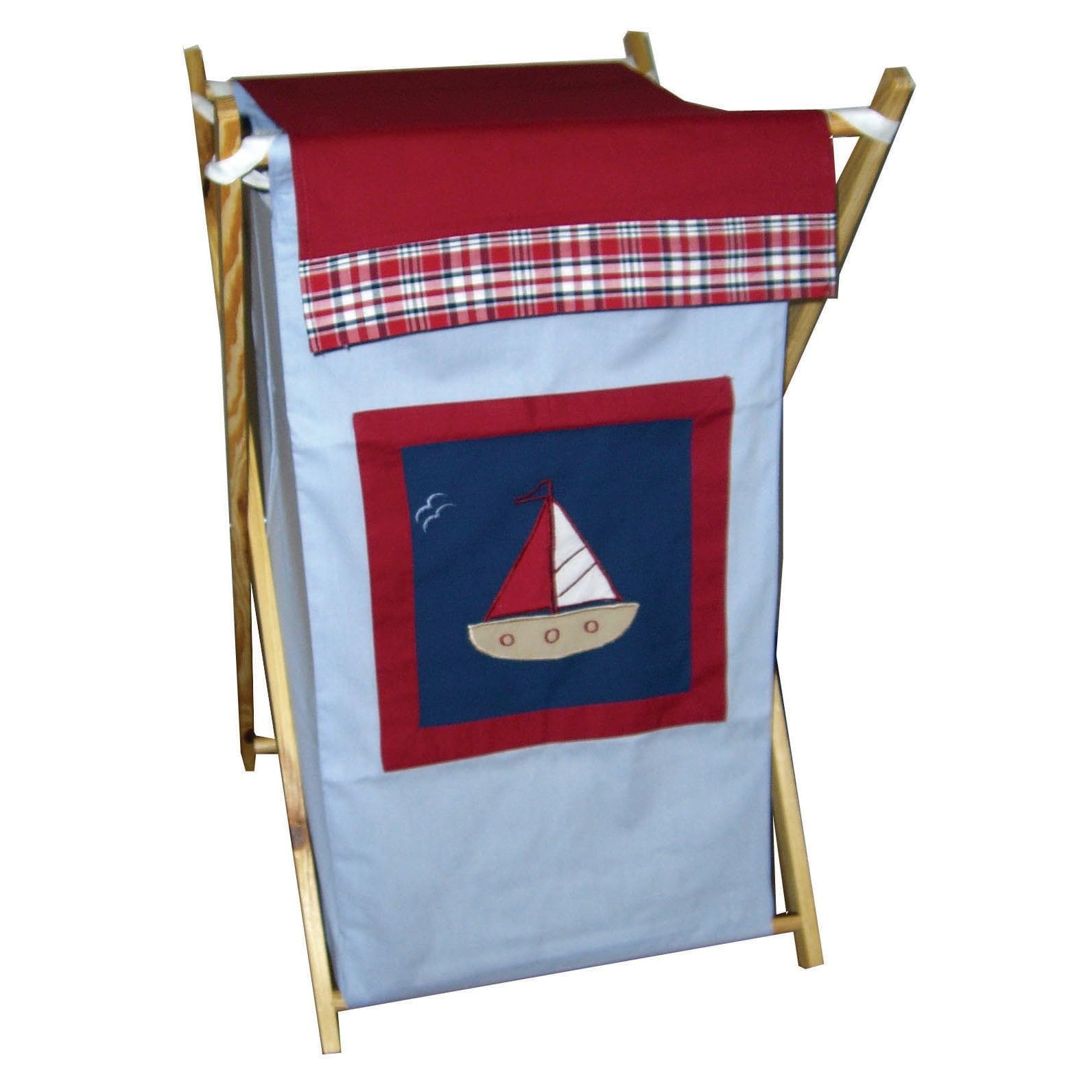 Bacati - Aidan Plaids and Stripes Boys Hamper