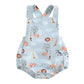 Infant Baby Boys Girls Jungle Safari Zoo Animals Print Romper Overalls Summer Jumpsuit Clothes (Multi-Color, 3-6 Months)
