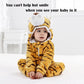 Qiaoniuniu Halloween Baby Tiger Costumes Toddler Outfit Infants Cosplay Romper 24-30 Months