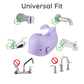 Pandaear Baby Bathtub Faucet Cover For Kids Toddlers - Bath Spout Cover For Baby Bathroom Tub, Whale (Purple)