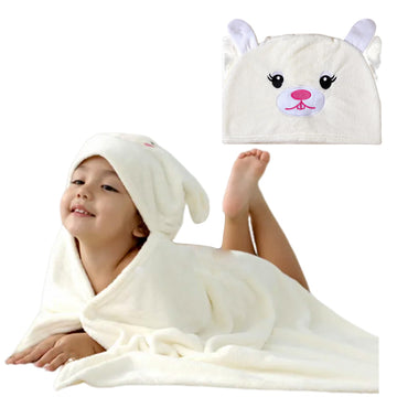 Foinemyed Toddler Baby Bath Towels With Hood 27.5'X55' Soft Hooded Bath Towel Ultra Absorbent Bath Towel For Newborn Boys Girl