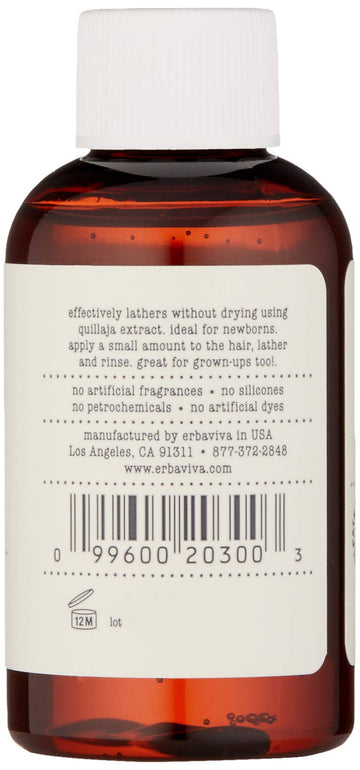 Erbaviva Baby Shampoo, 2 Fl Oz