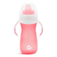 Munchkin Gentle Transition Sippy Cup With Trainer Handles, 10 Ounce, Pink