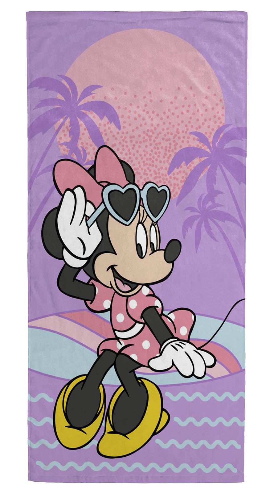 Disney Minnie Mouse Kids Bath Pool Beach Towel - Super Soft & Absorbent Purple 1 WBCBBB0D7D8HPRM