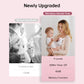 Tsrete Double Wearable Breast Pump, Electric Hands-Free Breast Pumps With 2 Modes, 9 Levels, Lcd Display, Memory Function Rechar