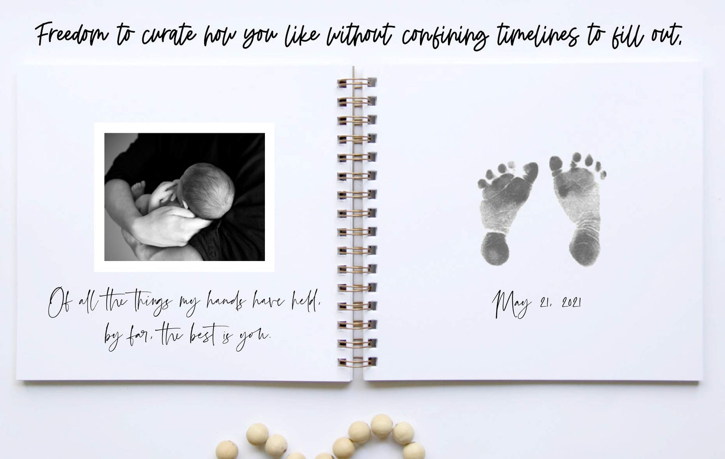 You Baby Album, Baby Shower Girl, All About You Baby Book, Pregnancy Journal. 8.5' X 8.5', 90 Pgs. Baby Scrapbook Album, Memor