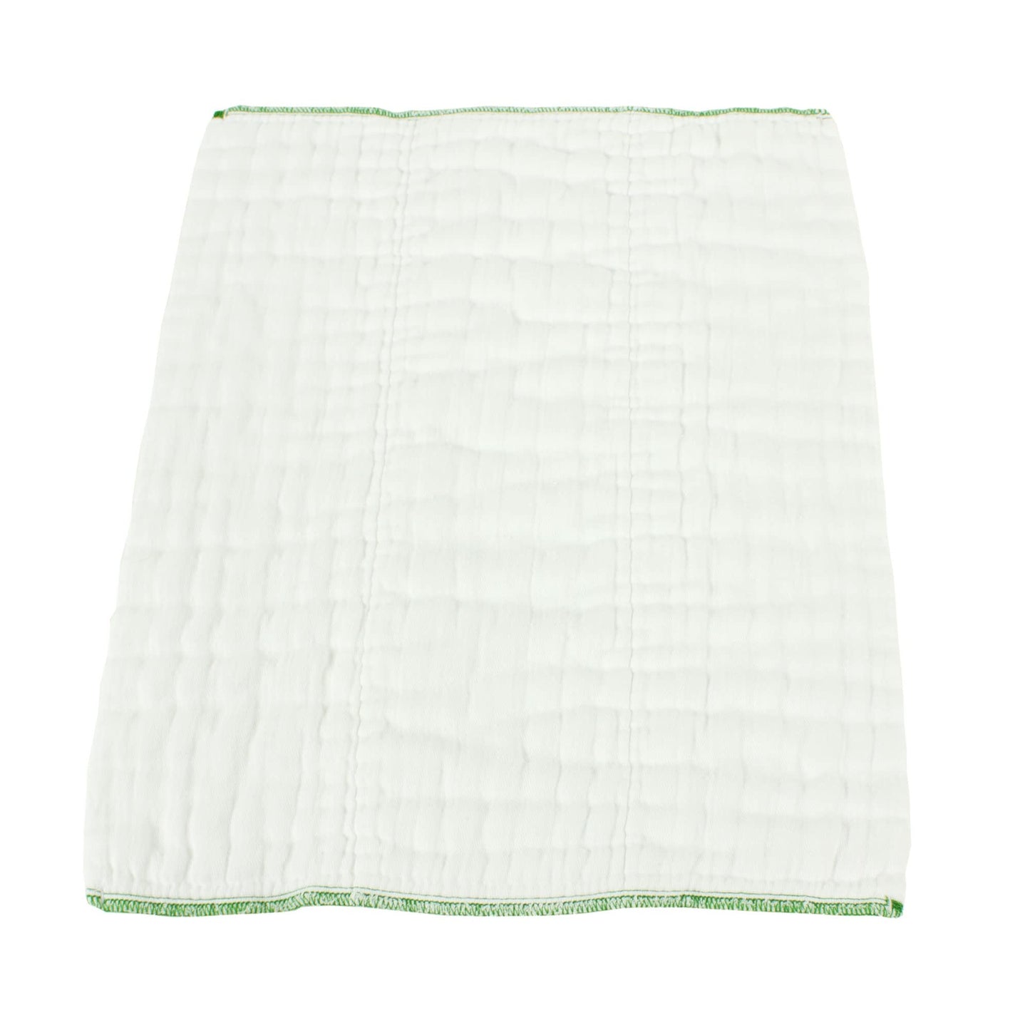 Osocozy - Indian Cotton Prefolds (Dozen) - Soft And Absorbent Baby Diapers Made Of 100% Indian Cotton - 17.5'X23', Fits 30-45