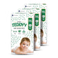 Teddyy Baby Easy Pant Diapers Double Extra Large 126 Count (Pack Of 3), 1525 Kgs, 12 Hrs Leak Protection, Anti  Bacterial