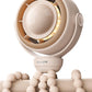 Sweetfull Baby Stroller Fan - 4000Mah Rechargeable 4-Speed Quiet With Led Display & Night Light, Mini Portable 360 Clip On Safe