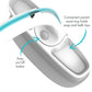 The First Years Rain Shower Baby Shower Head - Soothing Attachable Baby Spa Sprayer - Baby Bathtub Shower Head With Rotating Arm