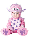 Fun World Unisex Child Costumes Lil' Monster Infant And Toddler, Pink, S 6-12 Mos Us