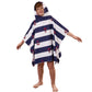 Dreamscene Anchor Hooded Beach Towel Kids Poncho Swimming Surf Changing Towel Poncho Wearable Robe Bath Beach Towels with Hood f