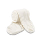 Century Star Baby Tights For Girls Soft Cotton Infant Leggings Toddler Solid Knit Socks Warm Stockings Newborn Pants 2-White Bla