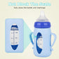 Silicone Sleeves for Lansinoh Glass Baby Bottles 5oz,Anti Breakage Baby Bottle Holder with Handles 3 Pack