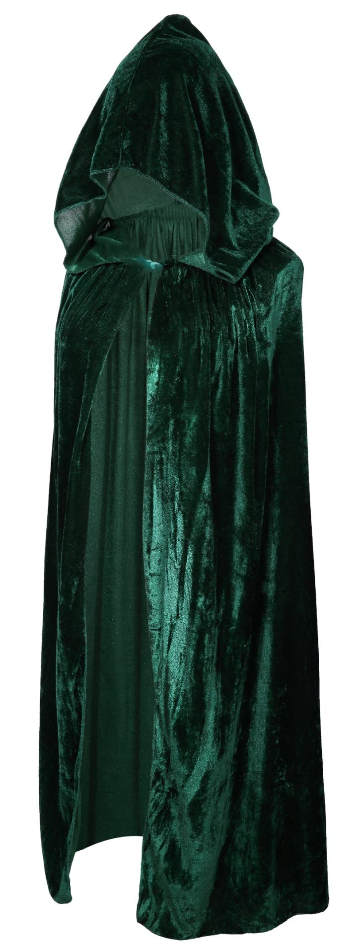 Crizcape Kids Costumes Capes Cloak With Hood For Halloween Party 3-4 Years Green