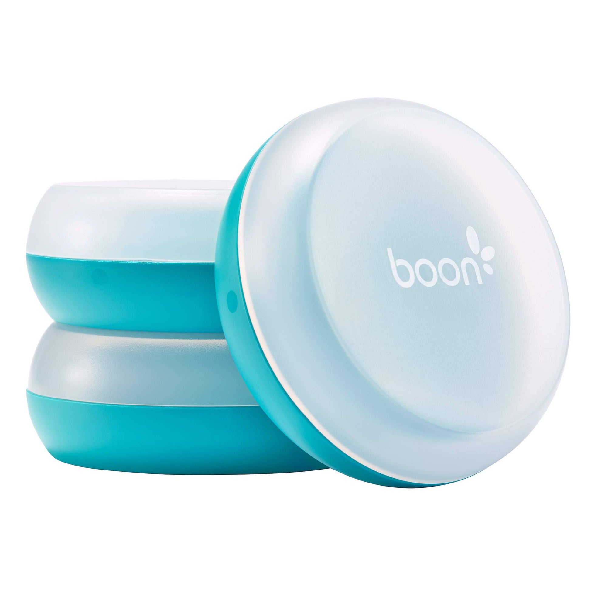Boon Nursh Baby Bottle Storage Buns - Baby Bottle Holder for Nursh Baby Bottles - Travel Baby Bottle Holder - Blue and White - 3
