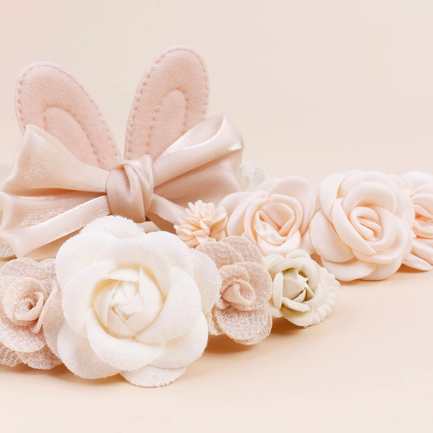 Bfnaagirl Baby Girl Headbands Nylon Flower Elastic Hairbands 3Pcs Hair Accessories Gift For Newborn Infant Toddlers (Tu-Hdj-3Pcs