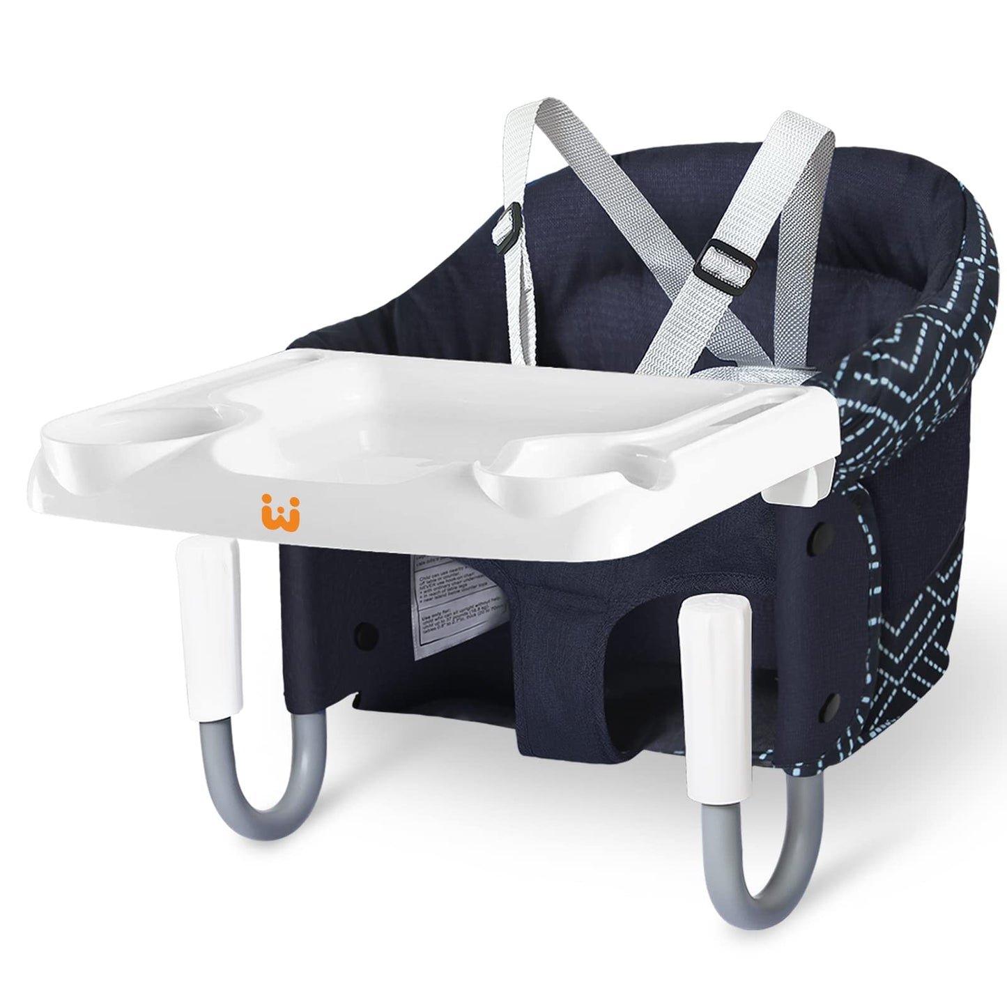 MTWML Hook On High Chair with Tray,Portable Baby High Chair That Attaches to Table,Clip On Fast Table Seat for Babies and Toddle
