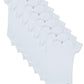 Gerber Baby Short Sleeve Onesies Bodysuits, Solid White, (Pack Of 8) 18 Months