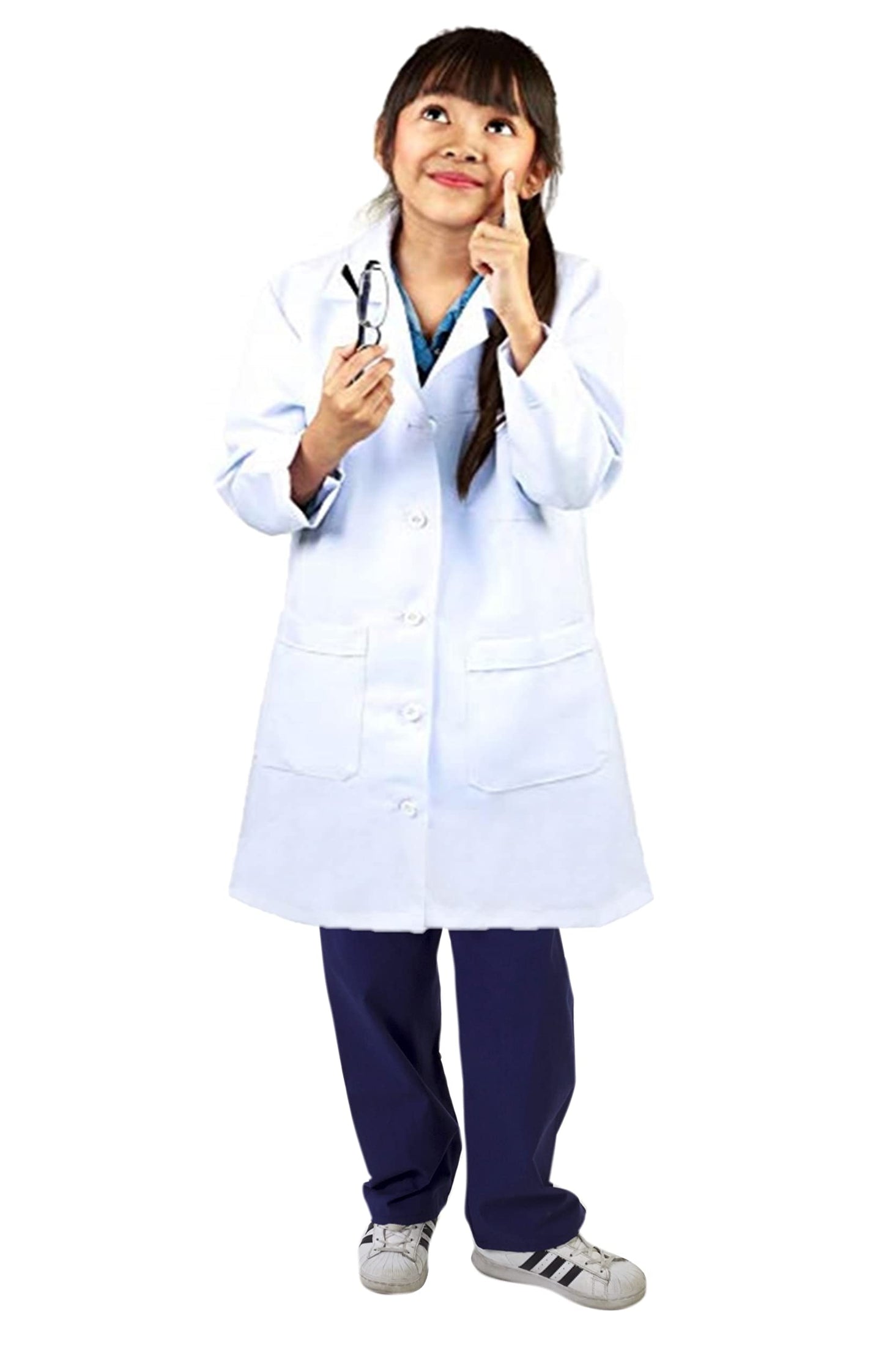 Natural Uniforms Childrens Lab Coat-Soft Touch, 4