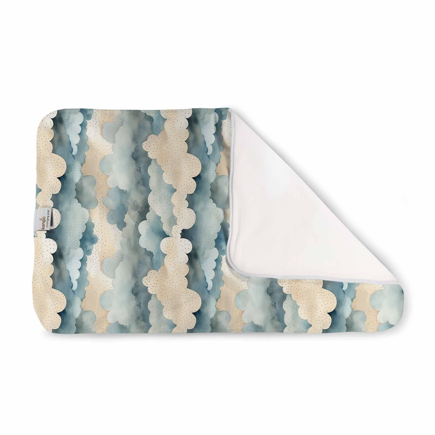 Kanga Care Reusable Absorbent & Waterproof Changing Pad 24 x 15 - Thunder Puff