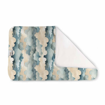 Kanga Care Reusable Absorbent & Waterproof Changing Pad 24 x 15 - Thunder Puff