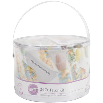 Wilton Baby Bottle Baby Shower Favors, 24Pc, 4' H